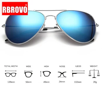 RBROVO 2021 Пилотните Слънчеви очила За жени/мъже Най-добрата Марка Луксозни Дизайнерски Слънчеви очила за жени Ретро Улично шофиране Oculos De Sol