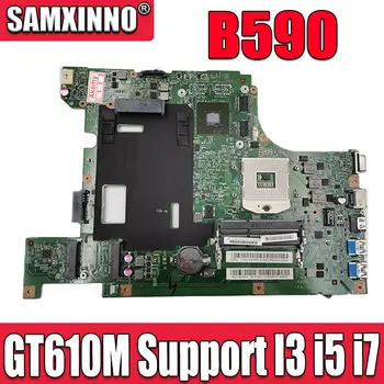 Новост за Lenovo B590 B580 V580c тест на дънна платка на лаптоп дънна платка LA58 MB 11273-1 48.4TE01.011 Подкрепа I3 i5 i7 GT610M 1gb