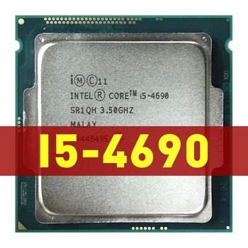 Intel Core i5-4690 i5 4690 Четириядрен процесор 3,5 Ghz Процесор 6 М 84 Вата LGA 1150 Поддръжка на дънната платка H81 B85