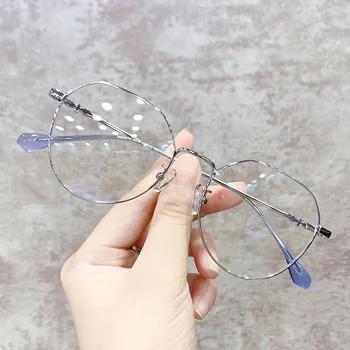 Рамки за очила Котешко око Анти-Очила със сини светлина за жените Ретро Оптични Очила Дамски Фалшиви Очила, Рамки за късогледство