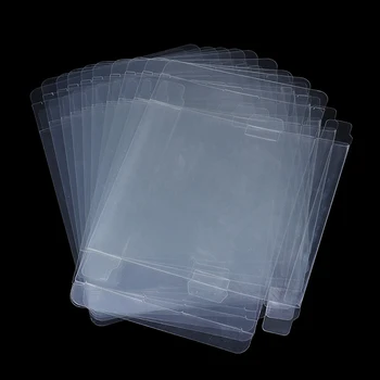 10 бр. за GB, GBC, GBA кутия прозрачна пластмасова кутия защитни ръкав за игри в кутия