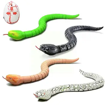 Моделиране на Дистанционно Управление Змия Дистанционно Управление Гърмяща Змия Играчки за домашни любимци Имитативната Играчка Реалистичен Ефект Детска Змия Z0j8