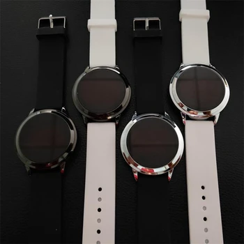 Модни часовници за двойка Мъжки прости led Електронен часовник със сензорен екран Цифрови Бизнес часовници Ръчни часовници