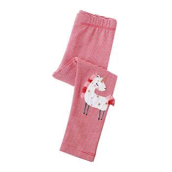 Панталони за малки момичета Детски тесни панталони Еднорог Детска пролетно облекло за момичета на Памучни мультяшные гамаши