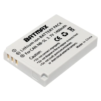 Batmax 4 бр. NB-5L NB 5L NB5L Батерия+USB Двойно Зарядно устройство за S110, Canon SX200 SX210 SX220 SX230 IS HS IXUS 850 870 860 990 SD 950