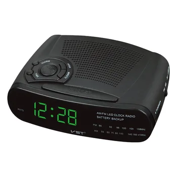 Led AM FM радио, Дигитален Будилник Осветяване на Повторение Радио Reveil Мощност ac 220 В Черно Многофункционален Десктоп часовник Reloj Цифров