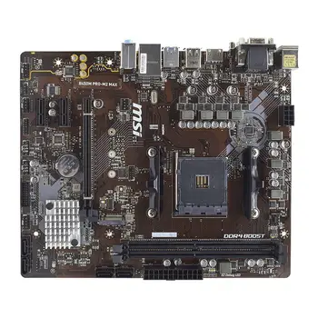 MSI B450M PRO-M2 MAX комплект ryzen 5 5600 г 5600x процесори B450 дънна Платка AM4 DDR4 64 GB памет, PCI-E 3.0, HDMI, M. 2 SATA3 USB3.0 Micro ATX