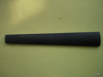 1 бр Альтовая тампон с дължина 310 мм от черно дърво, подплата от черно дърво, детайли за виола от черно дърво