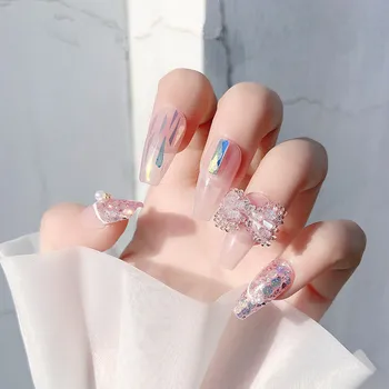 1бр 3D Crystal Butterfly Циркон Ноктите Кристали Бижута направи си САМ Професионален Маникюр Декорации За Нокти Съвети