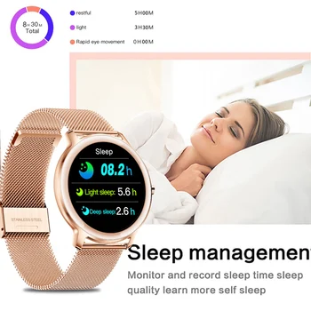 LIGE 2021 Neue Smart Uhr Frauen männer Aktivität tracker Herzfrequenz Blutdruck Monitor Wasserdichte Damen Smartwatch Für+Box