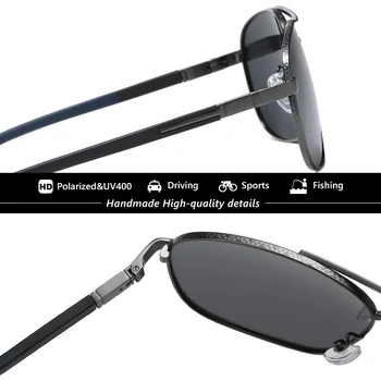 CoolPandas Поляризирани Очила на Мъже, Жени Модни Квадратни Очила За шофиране G15 Градиентные Антибликовые Очила с UV400 lentes sol mujer