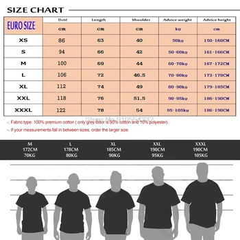 Нова популярна цели криминална мъжка черна тениска Размер S-3XL мода мъжка тениска памучен брандираната тениска