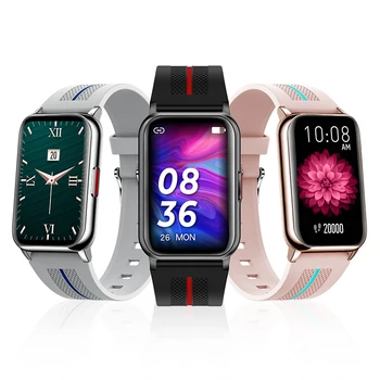 H76 Смарт часовник с Каишка за мъже и жени Пълен Сензорен Екран Спортни Фитнес часовник IP68 Водоустойчив Bluetooth за Android и Ios Смарт часовници За мъже