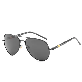 2019 Поляризирани слънчеви очила за мъже полароидный сплав Слънчеви очила за шофиране Дамски слънчеви очила Горещи слънчеви очила за мъже Пилот