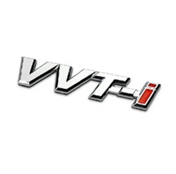 1 БР. VVTI Метален VVT-i Състезателна икона Емблемата на Стикер стикери за автомобил за Toyota Corolla, Auris, Rav4 Avensis Yaris Оформление на автомобила