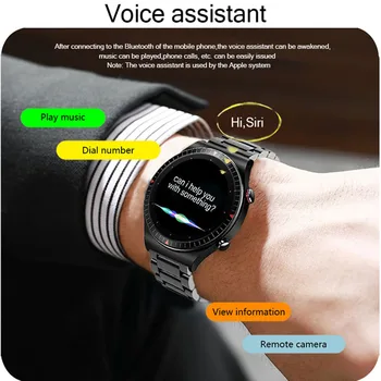 2022 Нов Bluetooth Предизвикателство Смарт часовници 4G ROM За мъже Запис на Местни Музика Фитнес тракер Смарт часовници за Huawei GT2 pro телефон Xiaomi