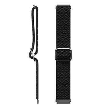 20 мм и 22 мм Найлонов гривна за Samsung Galaxy Watch 4/ Watch4 Класически 40 42 44 мм и 46 мм, Каишка за часовник Спортна линия Каишка за Galaxy Watch
