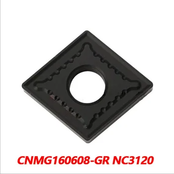 Оригинални дискове С Твердосплавными Вложки CNMG CNMG160608 NC3120, Използвани За Обработка на Стомана, на Преференциална Цена И Гаранция за Качество