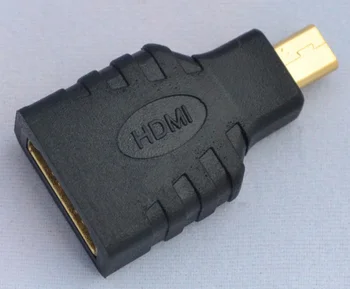 Адаптер Micro HDMI между мъжете и жените Конвертор Адаптор за Цифрови фотоапарати HDTV