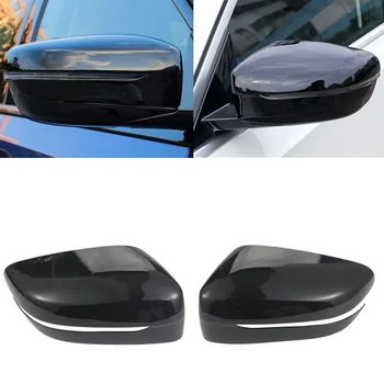 Лъскав Черен Капак Огледала за Обратно виждане на автомобила Покриване на Страничните Огледала За BMW Серия 3 G20 G21 G28 2019 2020 2021