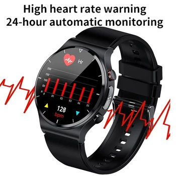 Здравето Смарт часовници За мъже ЕКГ+ТОЧКИ Температурата на тялото Кръвно налягане, сърдечната Честота IP68 Водонепроницаемое Безжично Зарядно устройство Smartwatch 360*360 HD